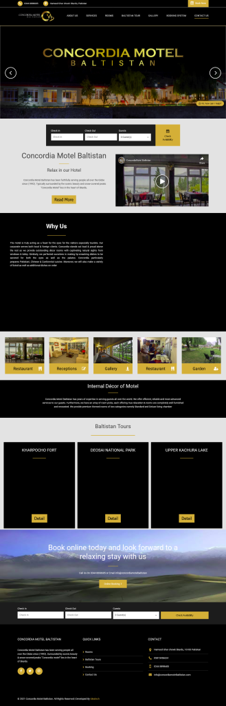 concordiamotelbaltistan.com
